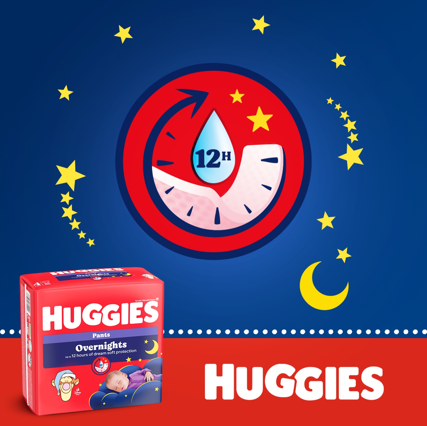 Pieluszki Huggies Little Movers