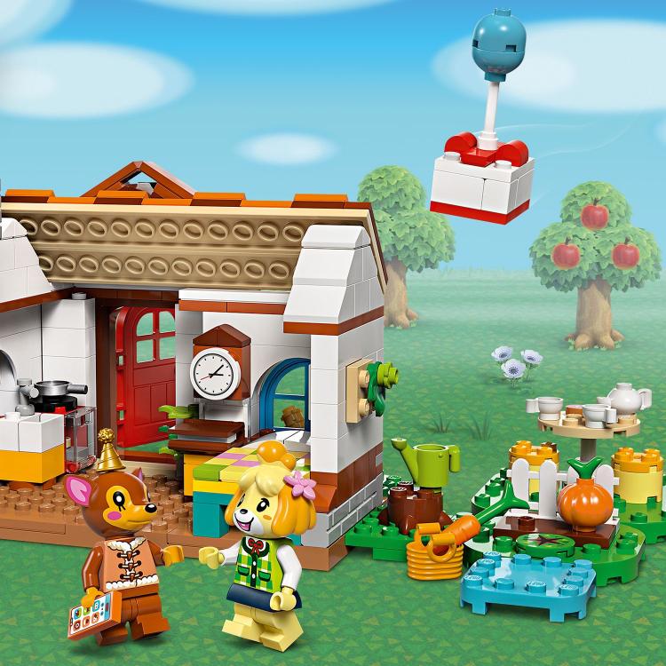 LEGO Animal Crossing Odwiedziny Isabelle 77049 - detale