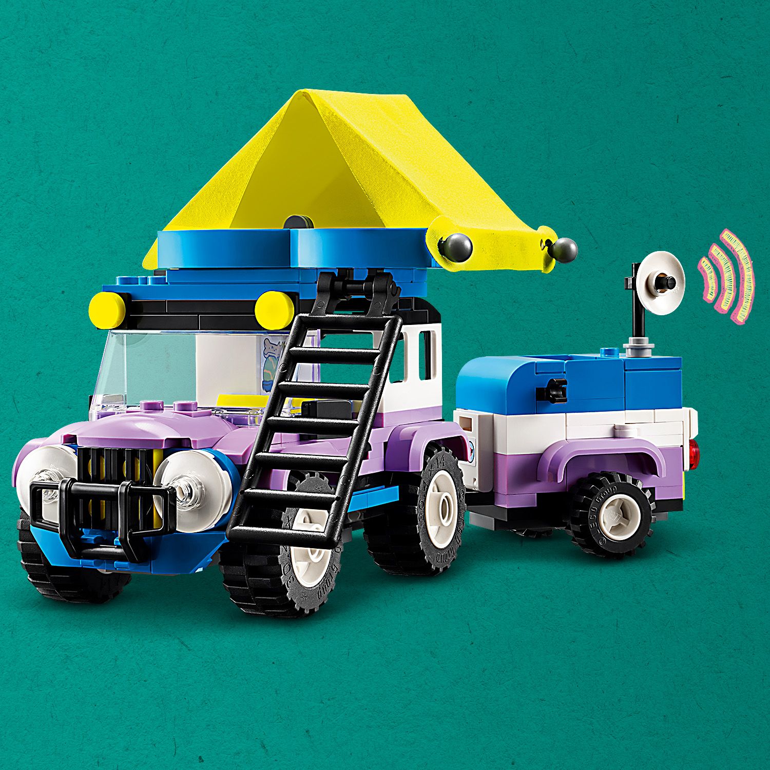 LEGO Friends Kamper z mobilnym obserwatorium gwiazd 42603 - pojazd 