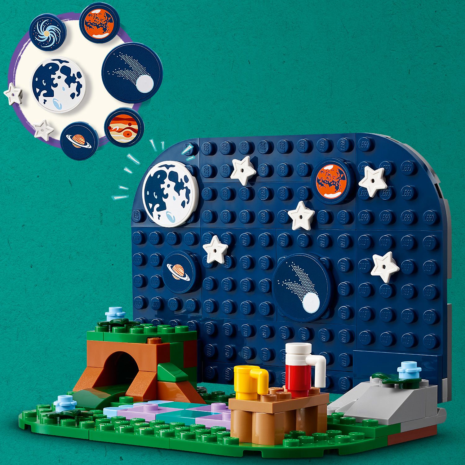 LEGO Friends Kamper z mobilnym obserwatorium gwiazd 42603 - konstelacja