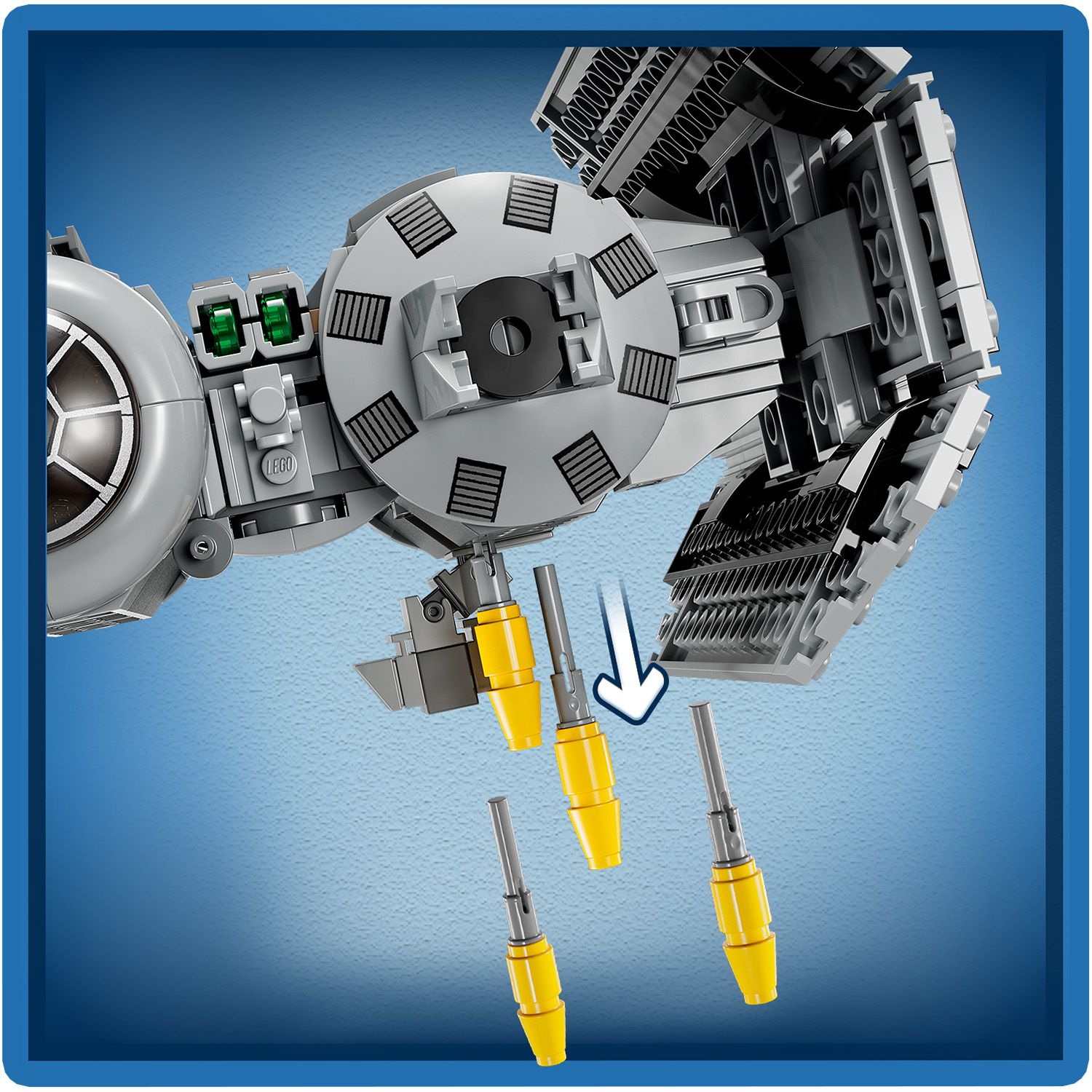 LEGO Star Wars Bombowiec TIE 75347 - zrzucanie torped