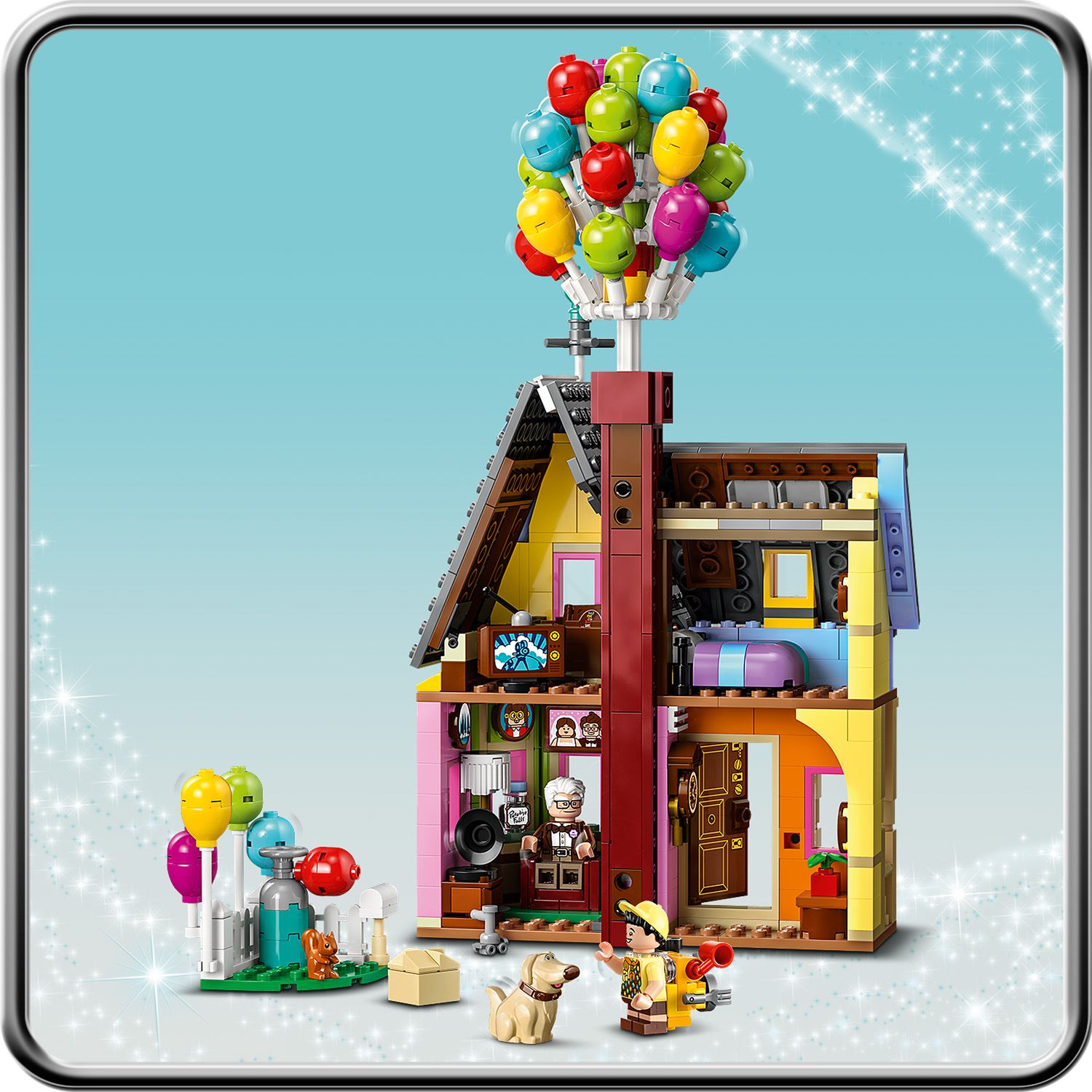 LEGO Disney Classic Dom z bajki Odlot 43217 - wn�trze domu