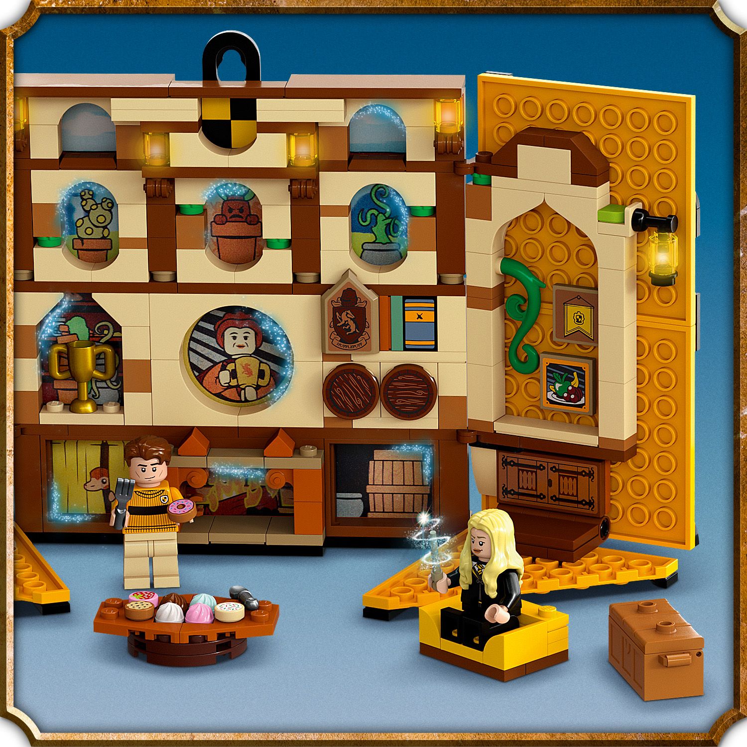 LEGO Harry Potter Flaga Hufflepuffu 76412 - pok�j wsp�lny
