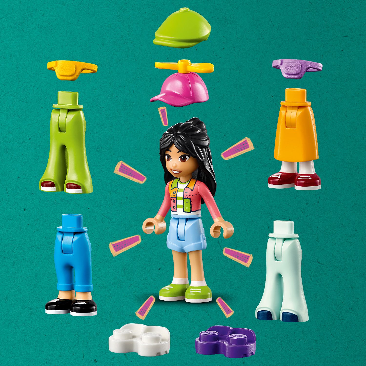 LEGO Friends Sklep z u�ywan� odzie�� 42614 - figurka i akcesoria