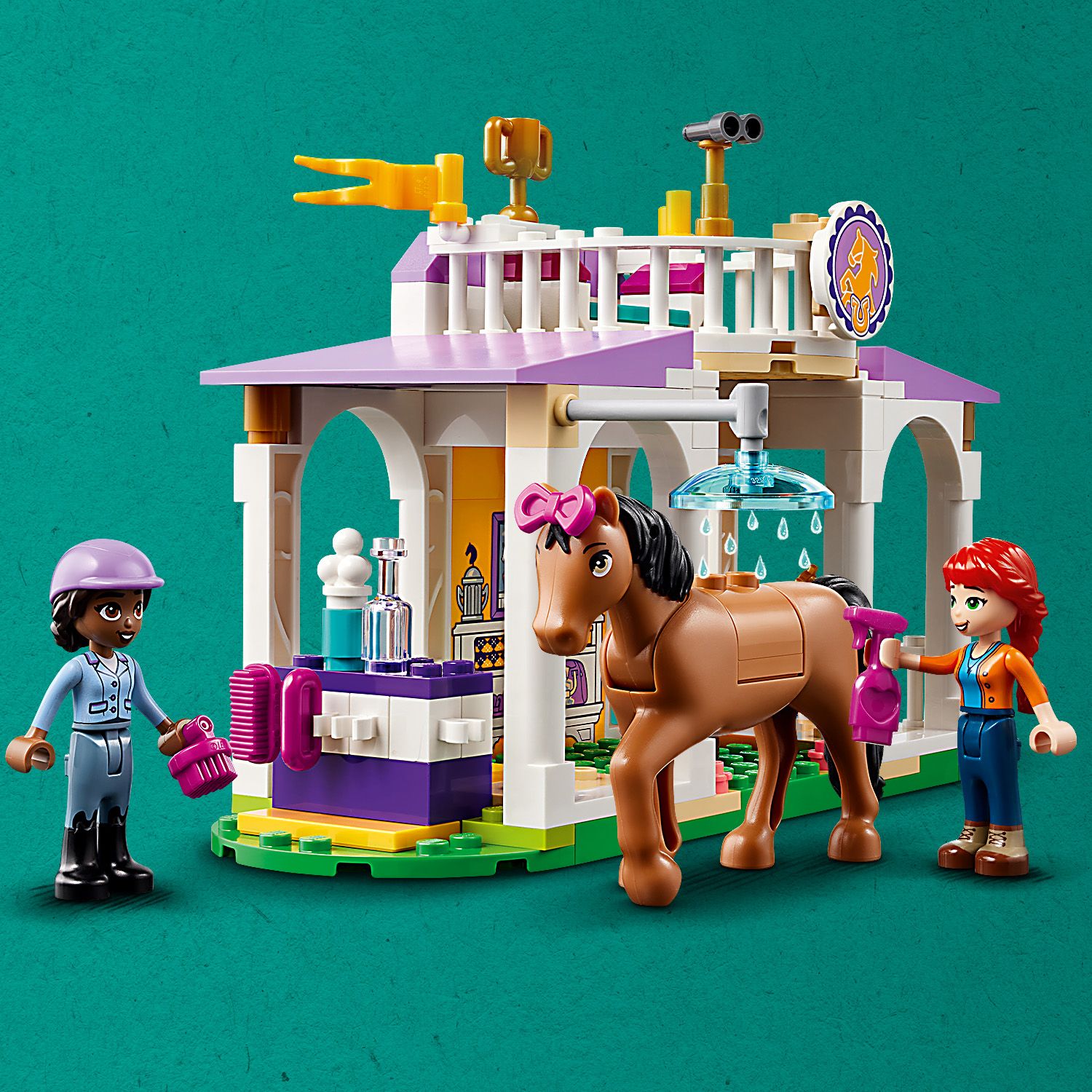 LEGO Friends Szkolenie koni 41746 - opieka nad ko�mi