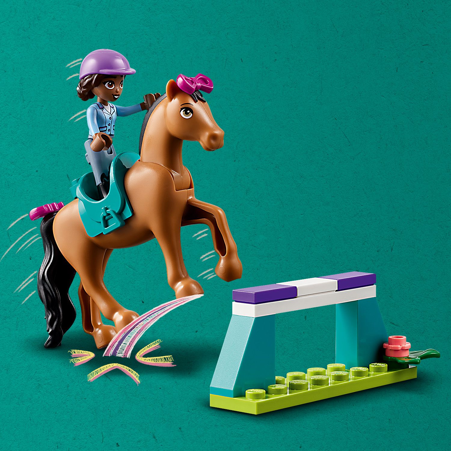 LEGO Friends Szkolenie koni 41746 - trening skok�w