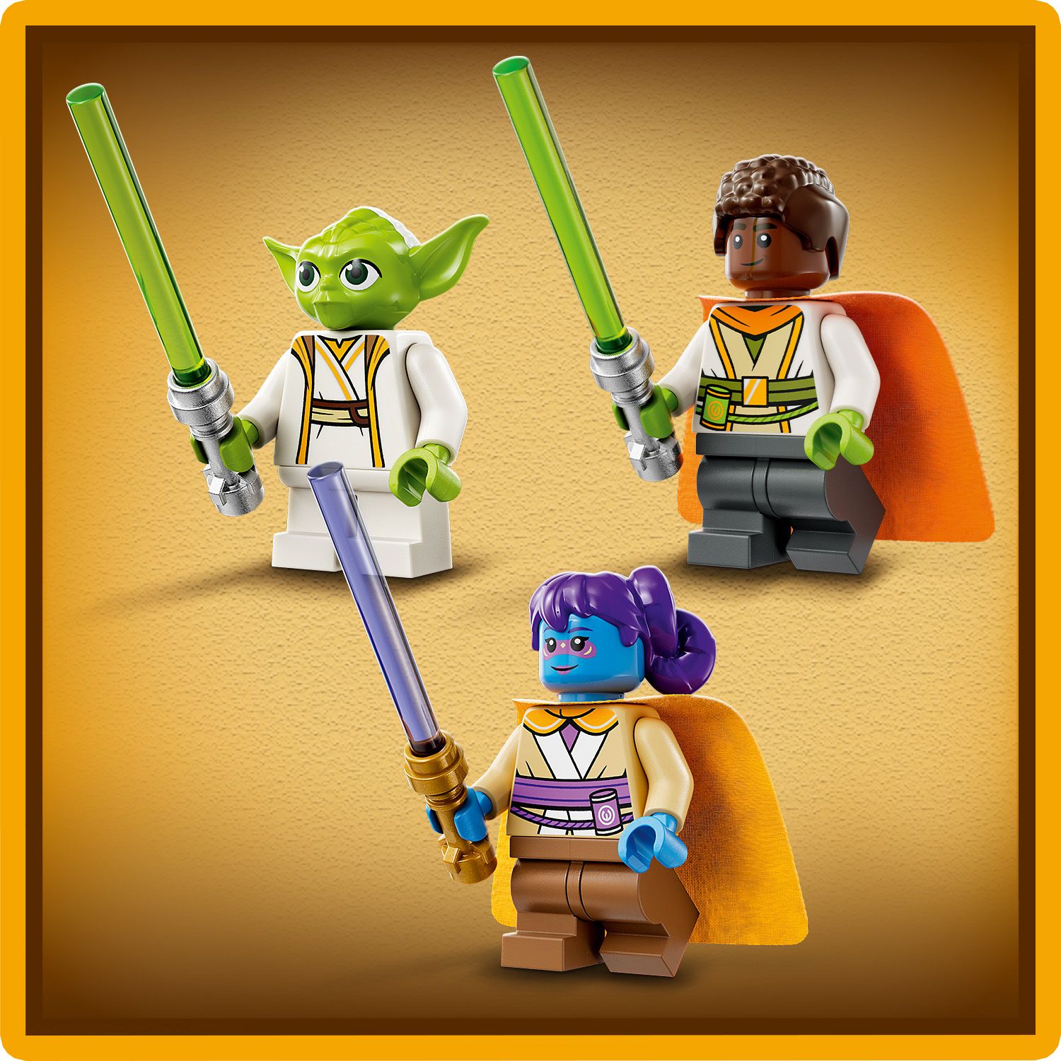 LEGO Star Wars �wi�tynia Jedi™ na Tenoo 75358 - trzy minifigurki