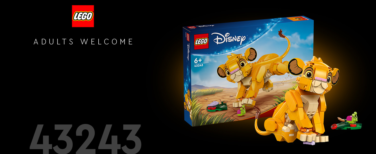 LEGO<sup>®</sup> ǀ Disney Kr�l Lew — lwi�tko Simba