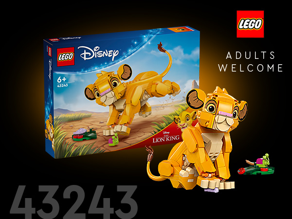 LEGO<sup>®</sup> ǀ Disney Kr�l Lew — lwi�tko Simba