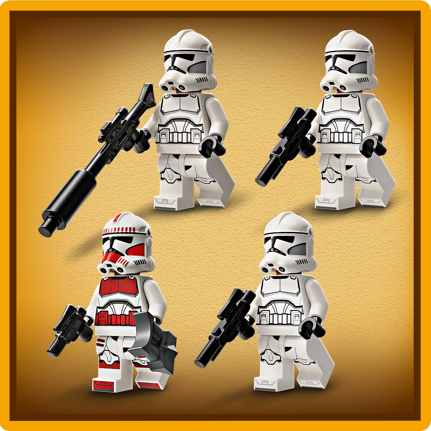 Cztery minifigurki LEGO® Star Wars™