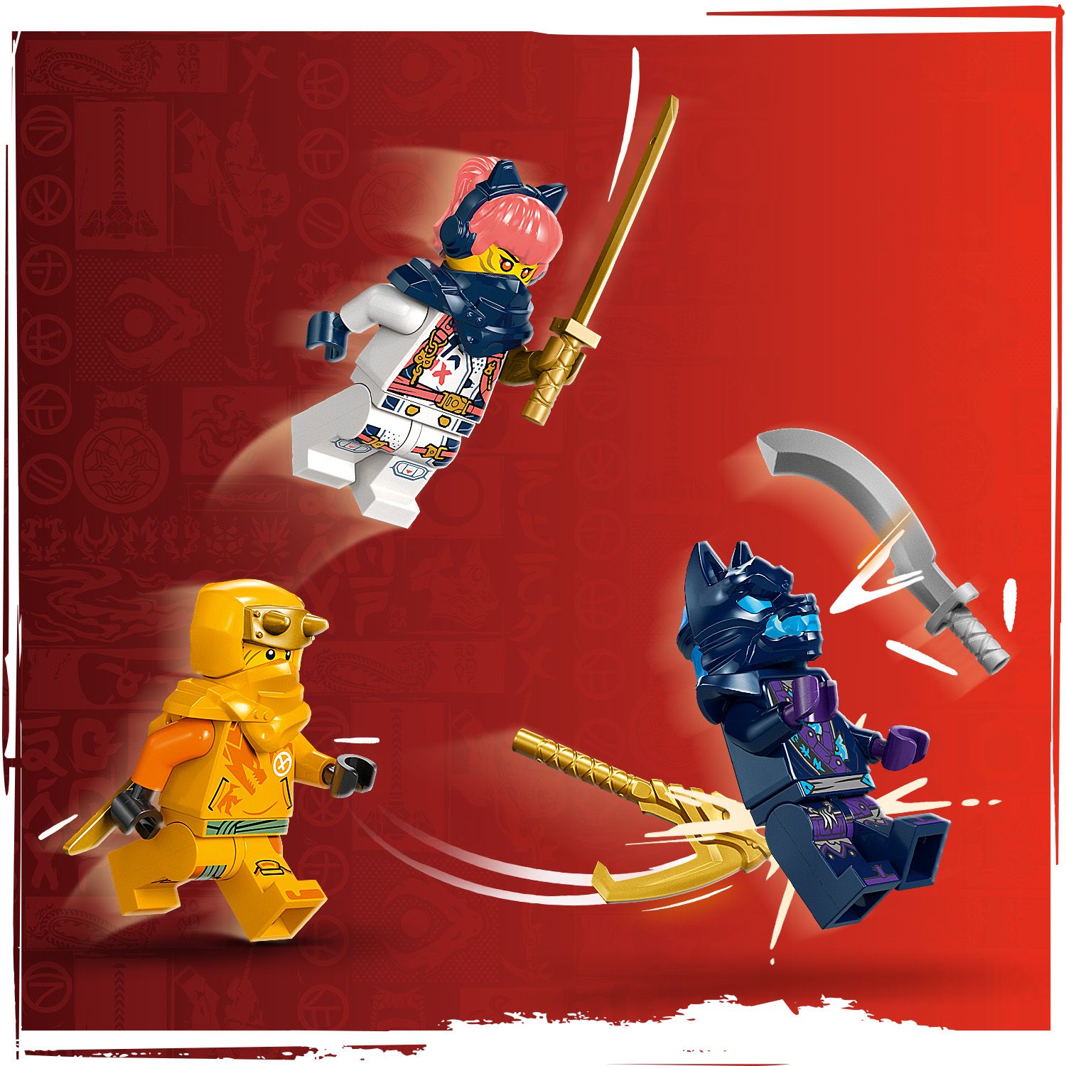 Trzy minifigurki NINJAGO®