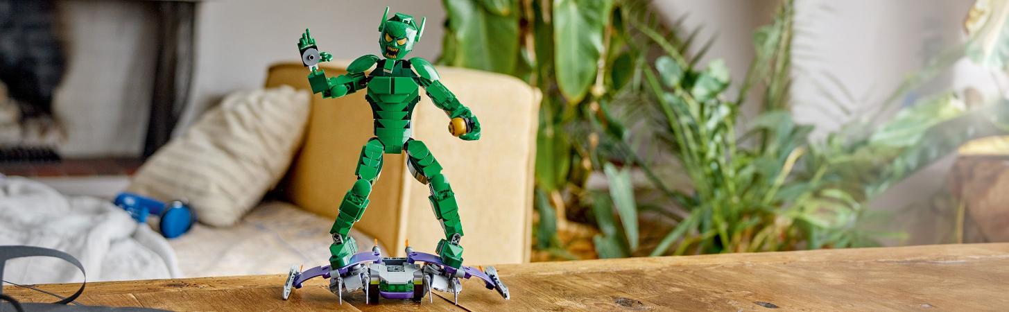 LEGO Super Heroes Figurka Zielonego Goblina 6471516 - z�o�ony zestaw klock�w