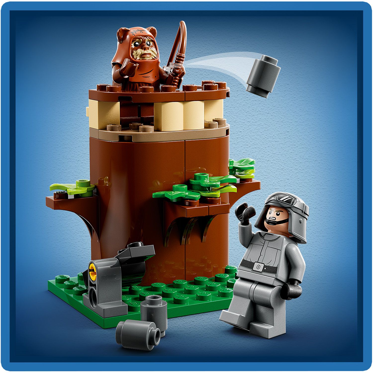 LEGO Star Wars AT-ST 75332 - wie�a strzelnicza Ewok�w