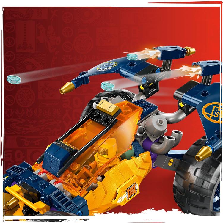 LEGO NINJAGO �azik terenowy ninja Arina 71811 - miotacze z klockami do wystrzelenia