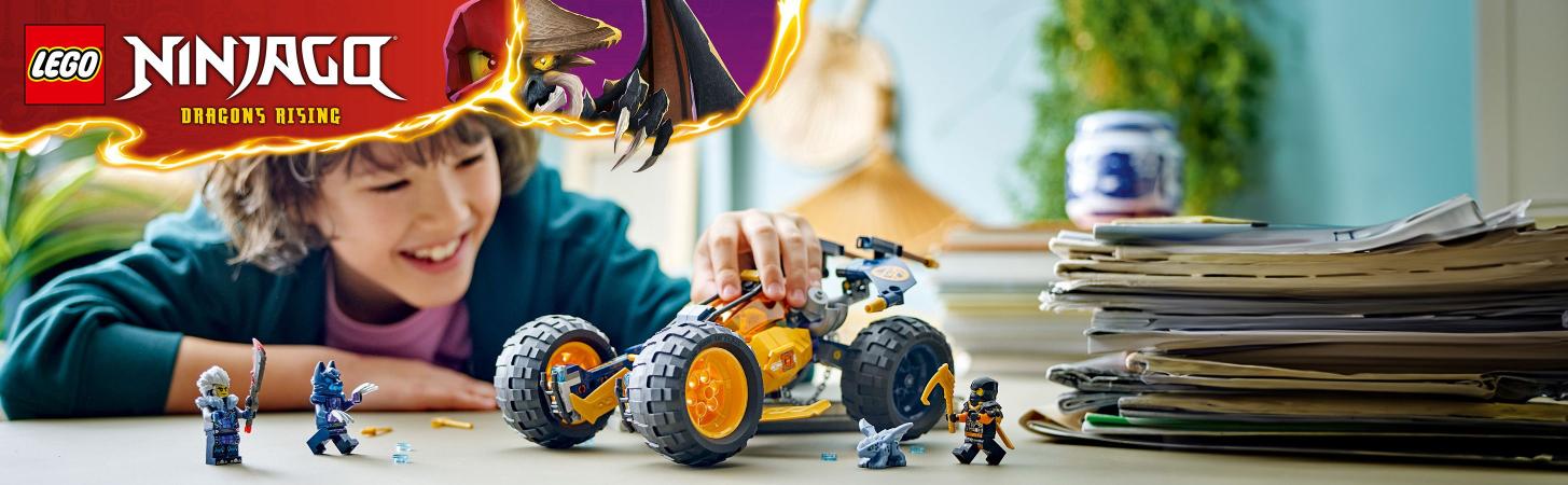 LEGO NINJAGO �azik terenowy ninja Arina 71811 - zabawa zestawem klock�w