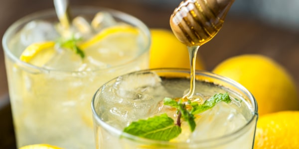 lemoniada z miodem
